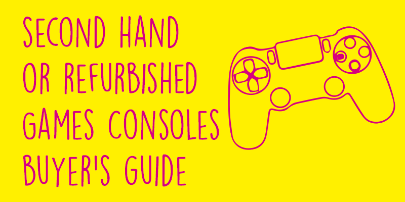 Second hand on sale games consoles