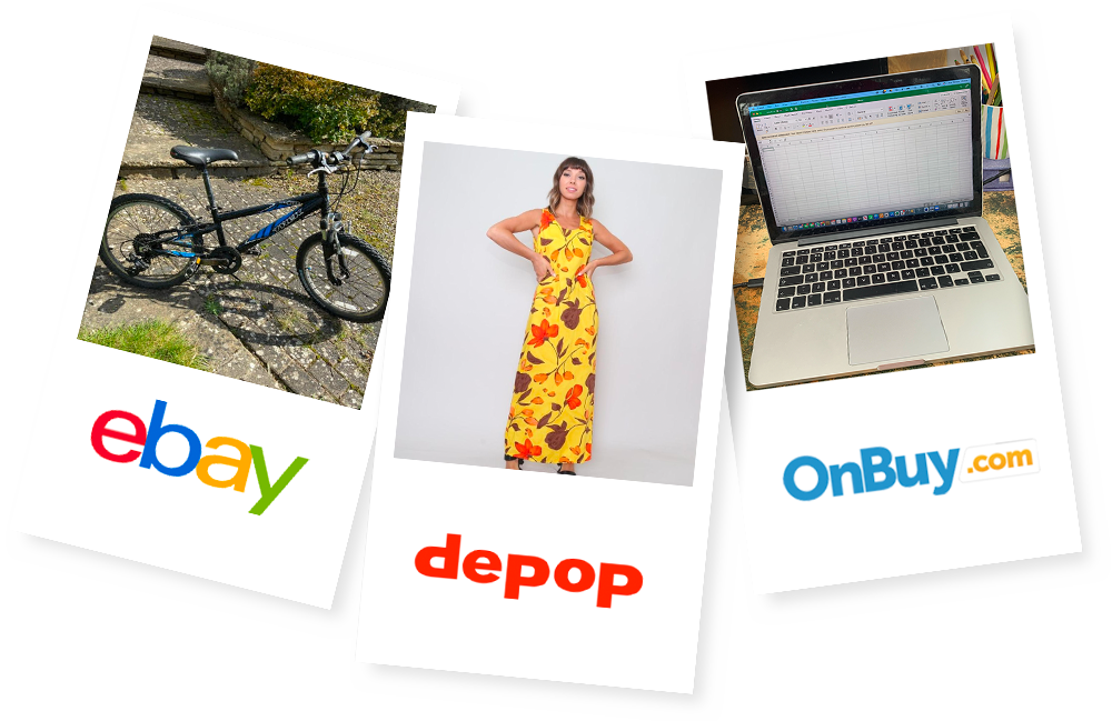 Search ebay, depop, onbuy and many more