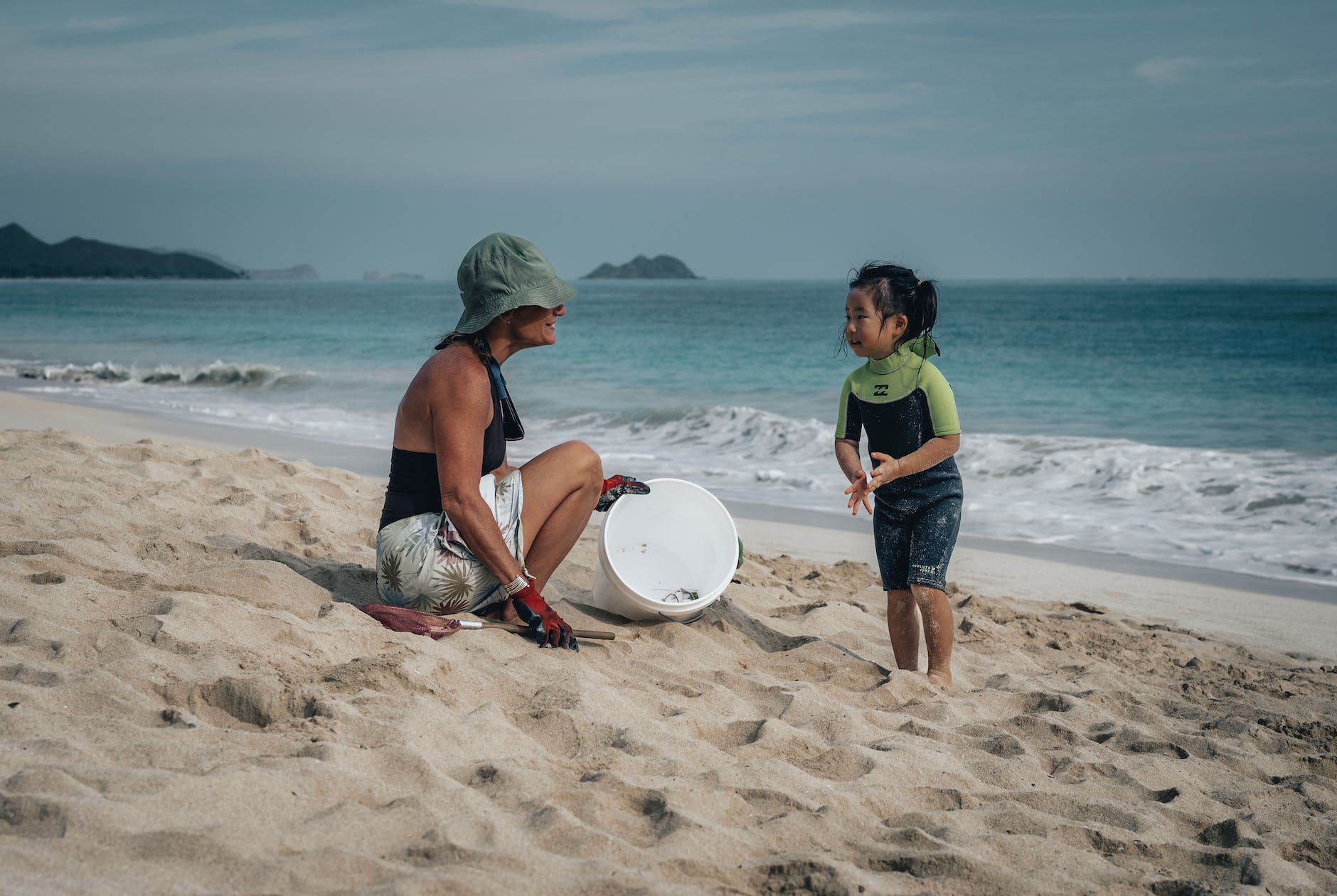 beach cleanup